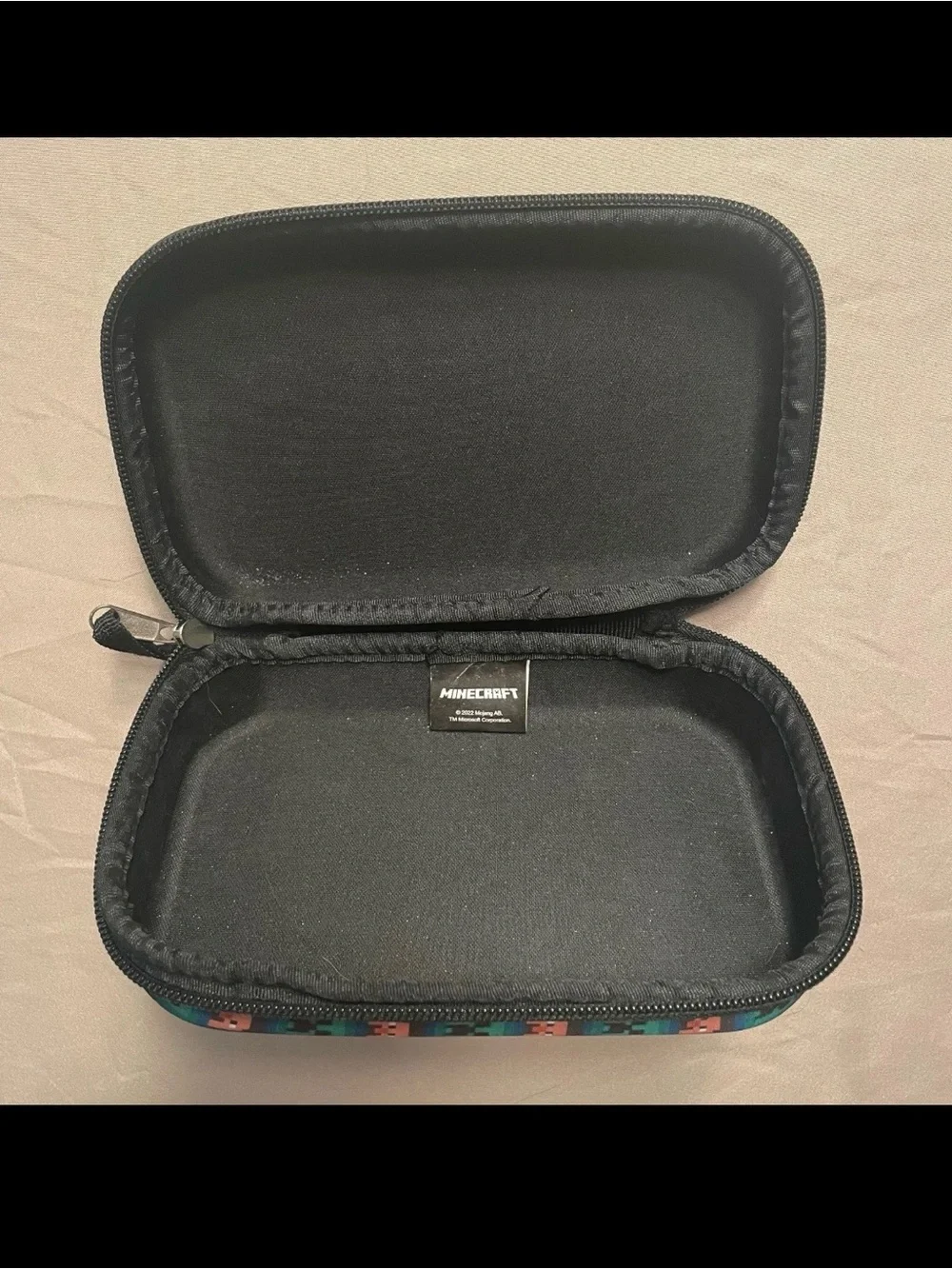 Minecraft Green Pixel Creeper Protective Carrying Case